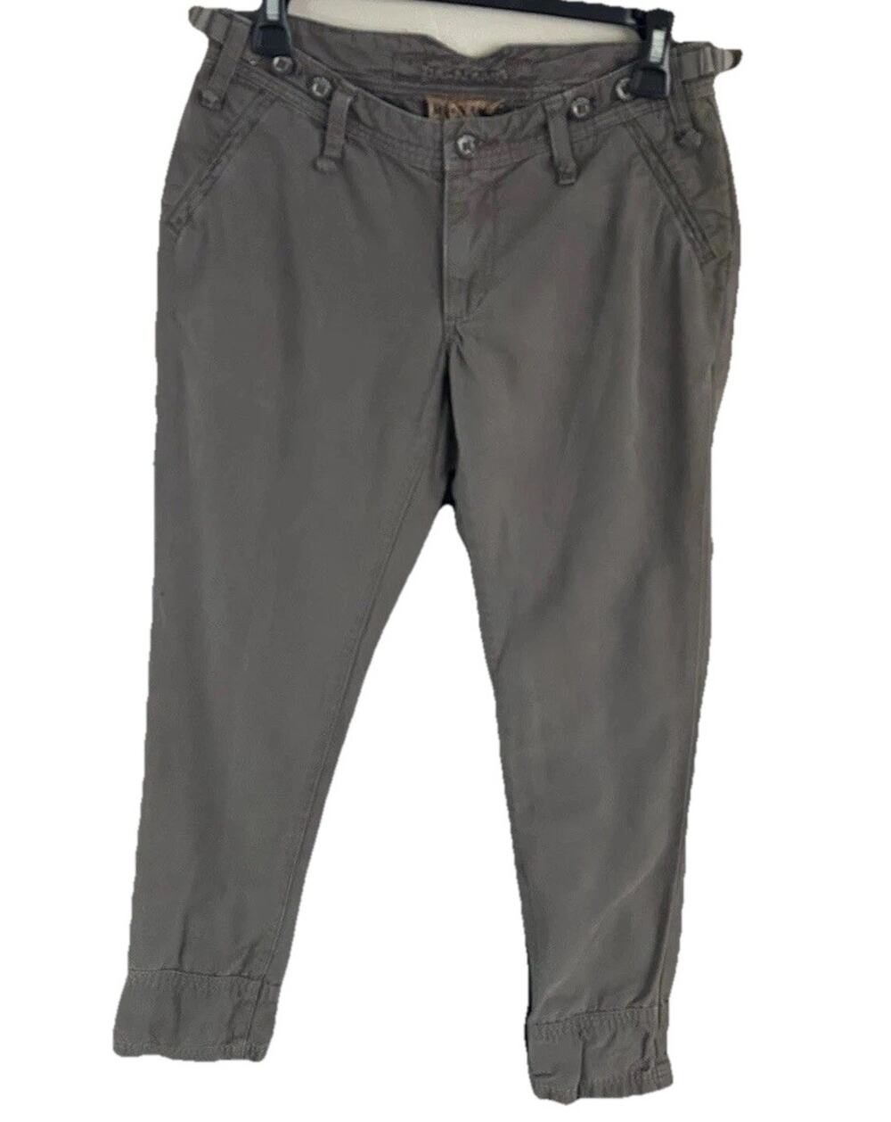 Vintage Da-Nang Surplus Pants Women S Y2K Cargo Grunge Ankle Button Utility